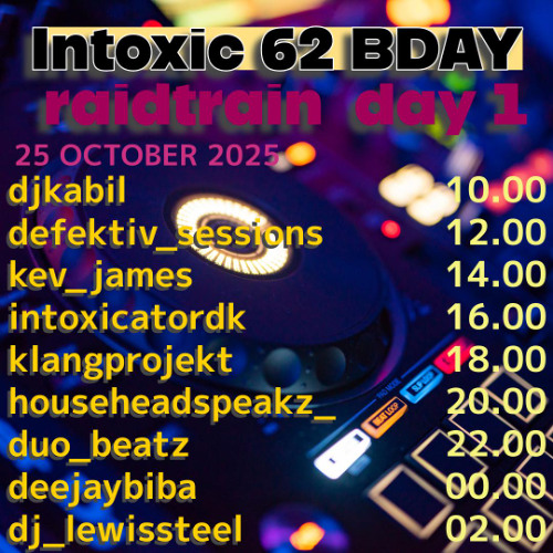 Intoxicator 62nd Bday Bash Celebration Pt 2_10.25.25