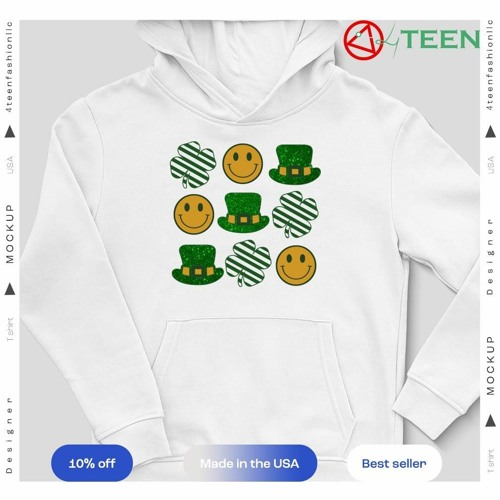 Smileys St Patrick’s day Shamrock shirt