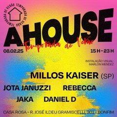 DJ Set Live @ AHouse! 08/02/2025