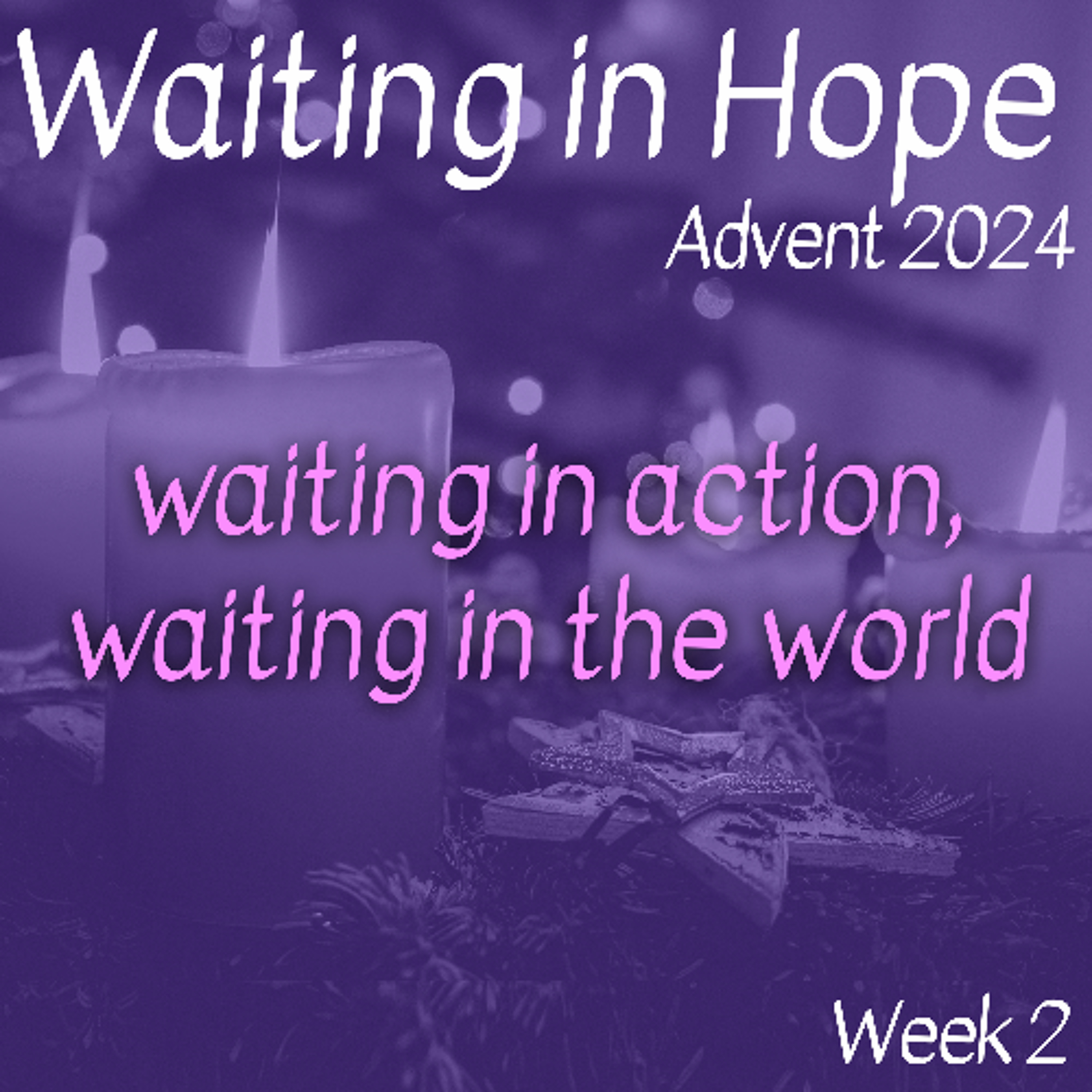 Waiting in Action, Waiting in the World (Advent 2024 Week 2)