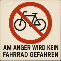 Erfurt: AM ANGER WIRD KEIN FAHRRAD GEFAHREN! (TEKK)