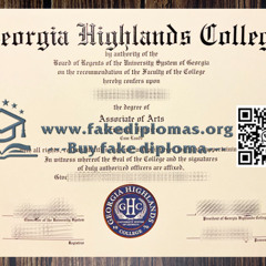 How do i buy Georgia Highlands College fake degree?