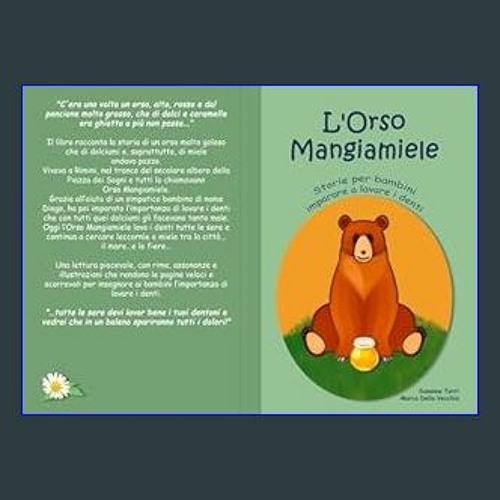 #^Ebook 📖 L'Orso Mangiamiele: Storie per bambini, imparare a lavare i denti (Italian Edition)