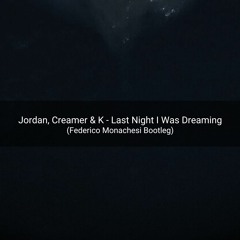 Jordan, Creamer & K - Last Night I Was Dreaming (Federico Monachesi Bootleg) Snippet