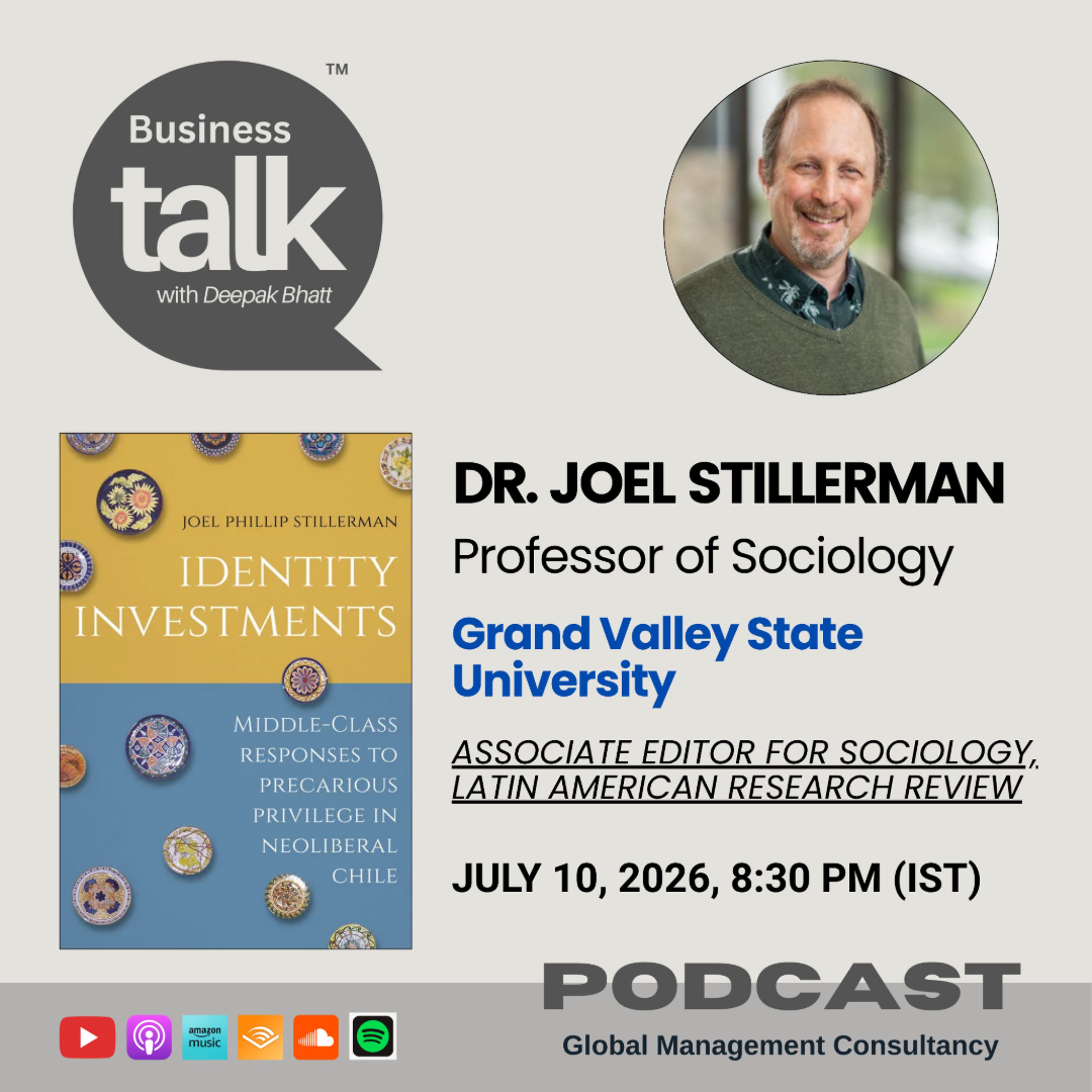 Neoliberal Chile Explained: Dr. Joel Stillerman on Precarious Privilege and the Middle Class episode artwork