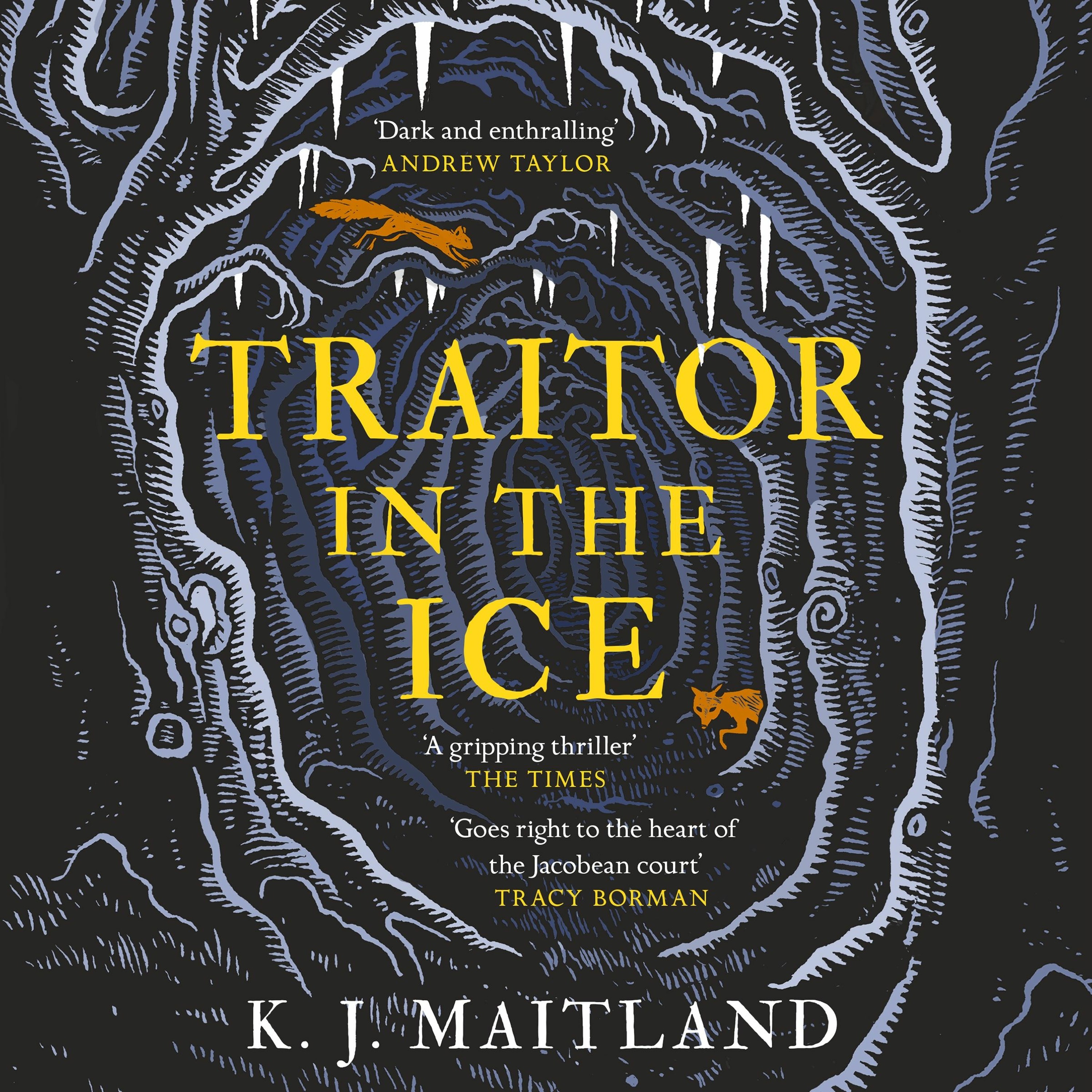 cover of episode TRAITOR IN THE ICE by K. J. Maitland, read by Nathan Turner - audiobook extract