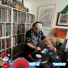 Nyboe | Tunesday all-vinyl live DJ-mix - December 3rd 2025 - Jazz-funk / trip-hop / breaks