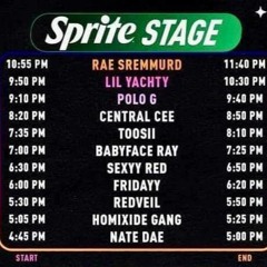 KRONIC ROLLING LOUD SPRITE STAGE DAY1 MIX