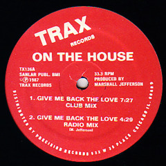 Give Me Back the Love (Club Mix)