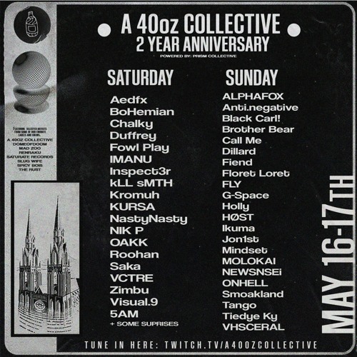 Inspect3r @ a 40oz Collective 2 Year Anniversary
