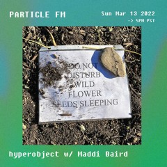 hyperobject w/ Maddi Baird - Mar 13th 2022