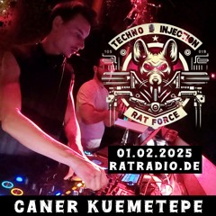 Caner Kuemetepe  @ RatRadio.de -The Daily dose of Techno Saturday 01.02.2025