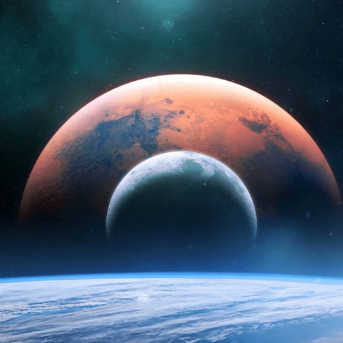 Moon and Mars