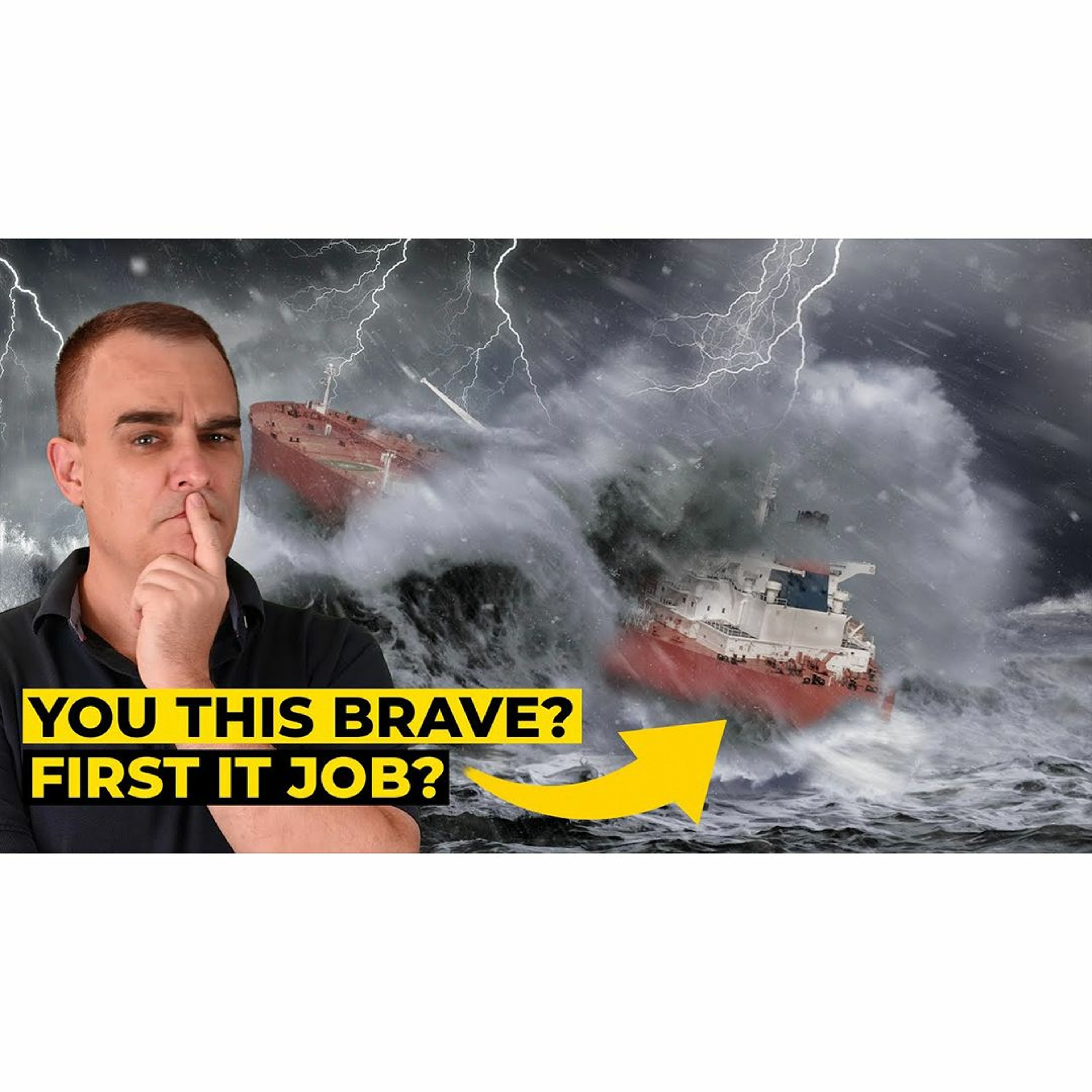 cover of episode #352: IT job with no experience? Are you brave enough?