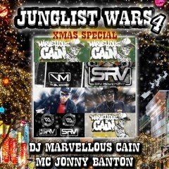 JUNGLIST WARS 4 - DJ MARVELLOUS CAIN + MC JONNY BANTON