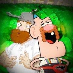 Crazy Dave vs Uncle Grandpa - Acting Out Rap Battles