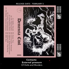 PREMIERE CDL \\ Contacto - External Pressure [Of Dolls and Murder] (2021)