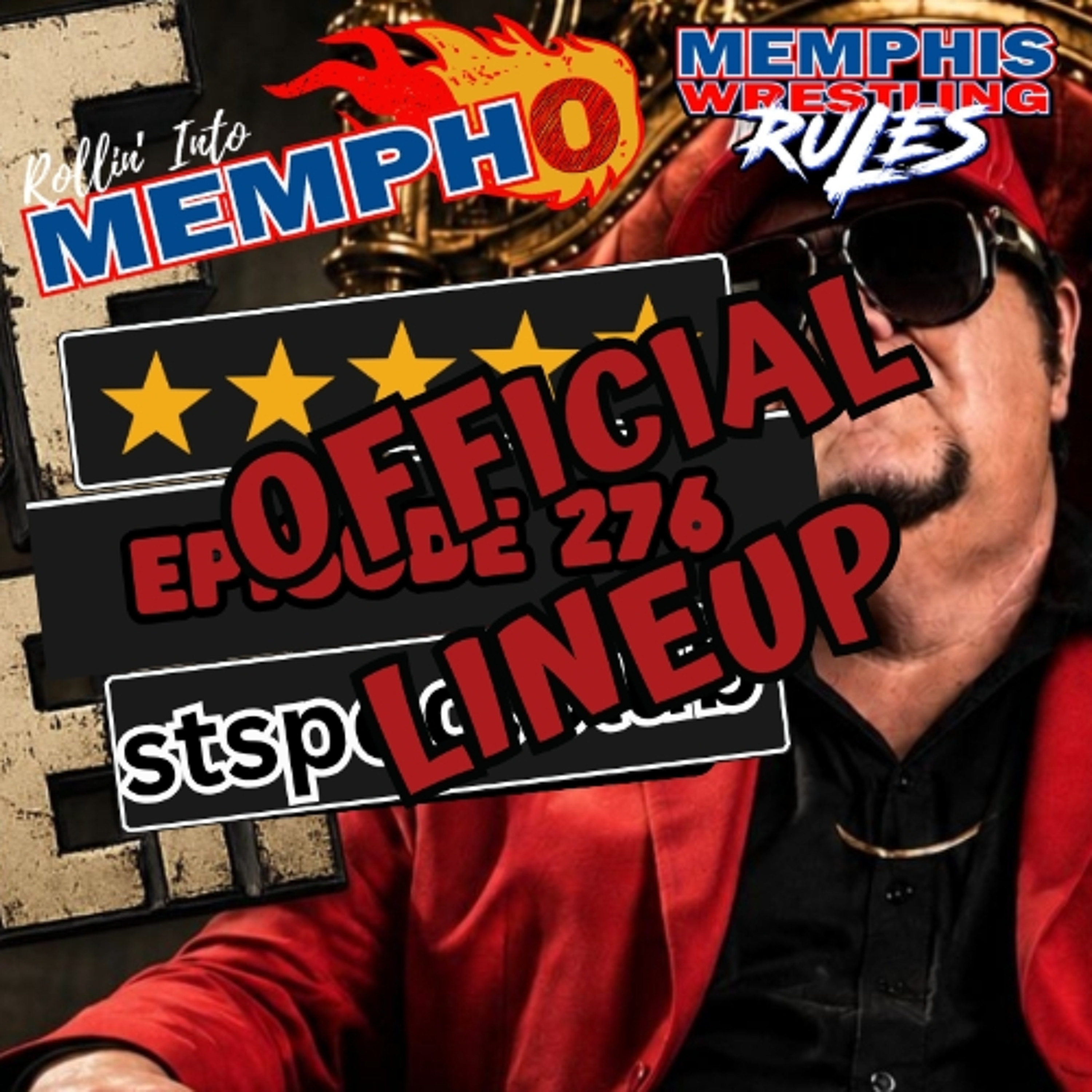 OFFICIAL LINEUP Memphis Wrestling, Episode 276 episode artwork