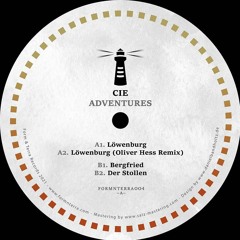 Cie - Adventures EP (incl. Oliver Hess Remix)