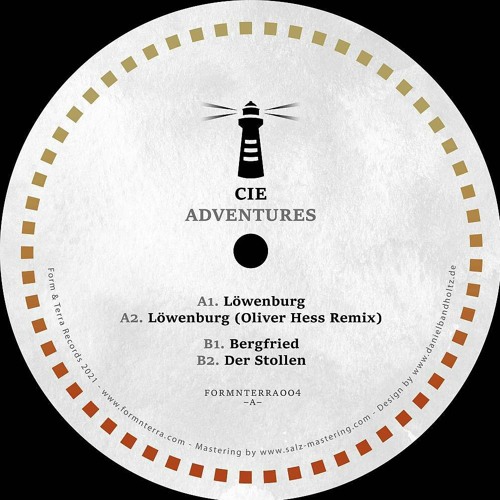 Cie - Adventures EP (incl. Oliver Hess Remix)