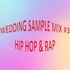 Wedding Sample Mix #3 - Hip Hop & Rap (Explicit)