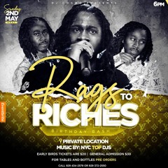 Rags To Riches DJ Cosmo Birthday Party - Tech Sounds 💿