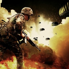 Till The Last Breath - War Themed Piano Music With Drums