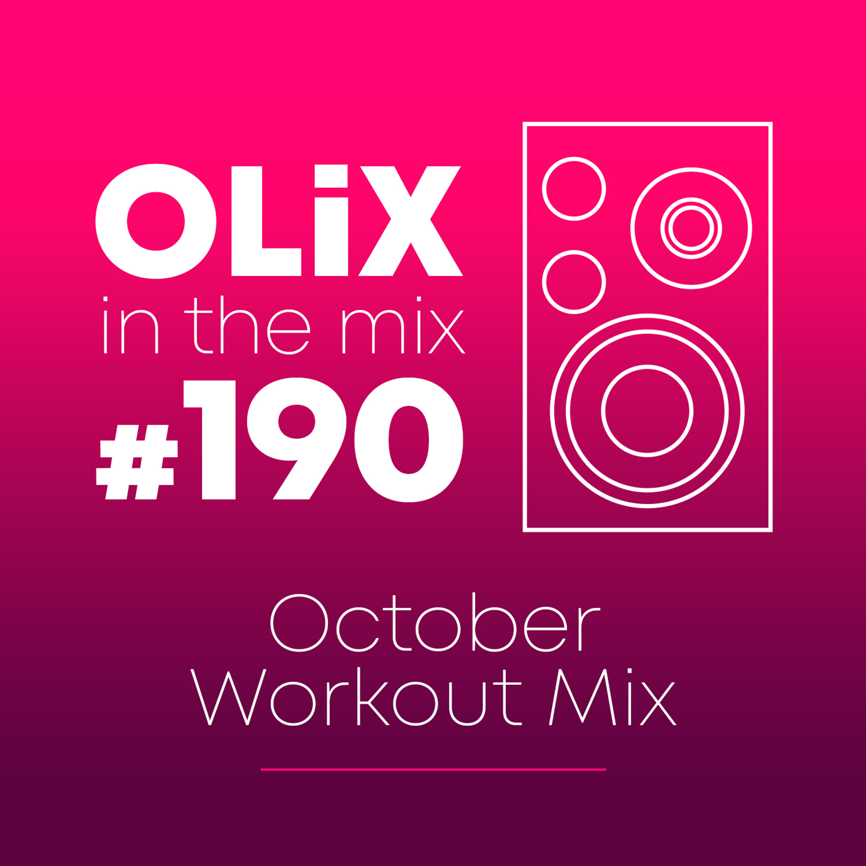 October Wourkout Mix episode artwork