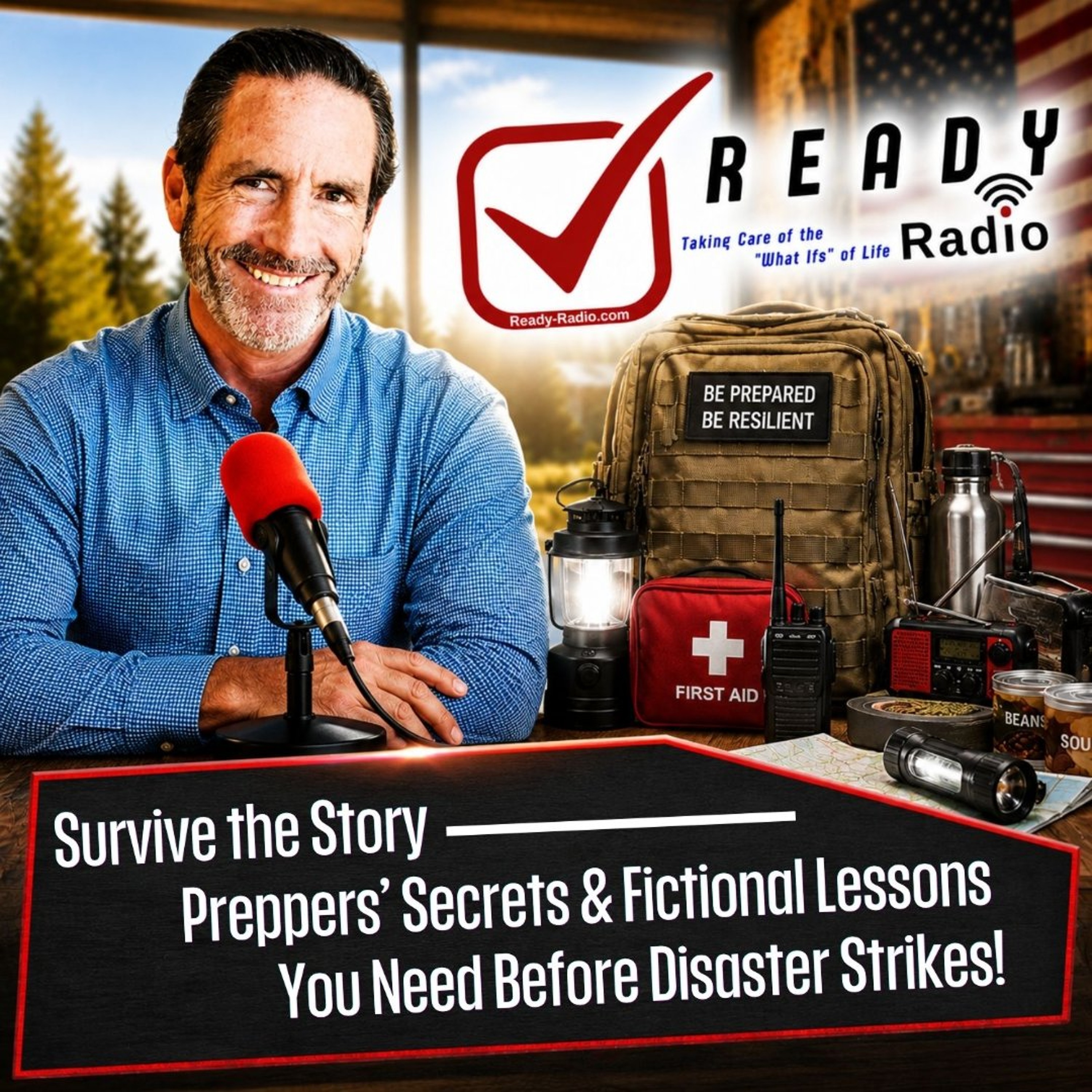Survive the Story: Preppers’ Secrets & Fictional Lessons You Need Before Disaster Strikes! (7-17-26) episode artwork