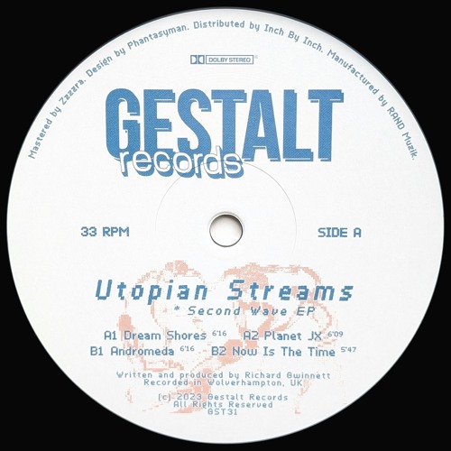 Utopian Streams - Second Wave (GST31)