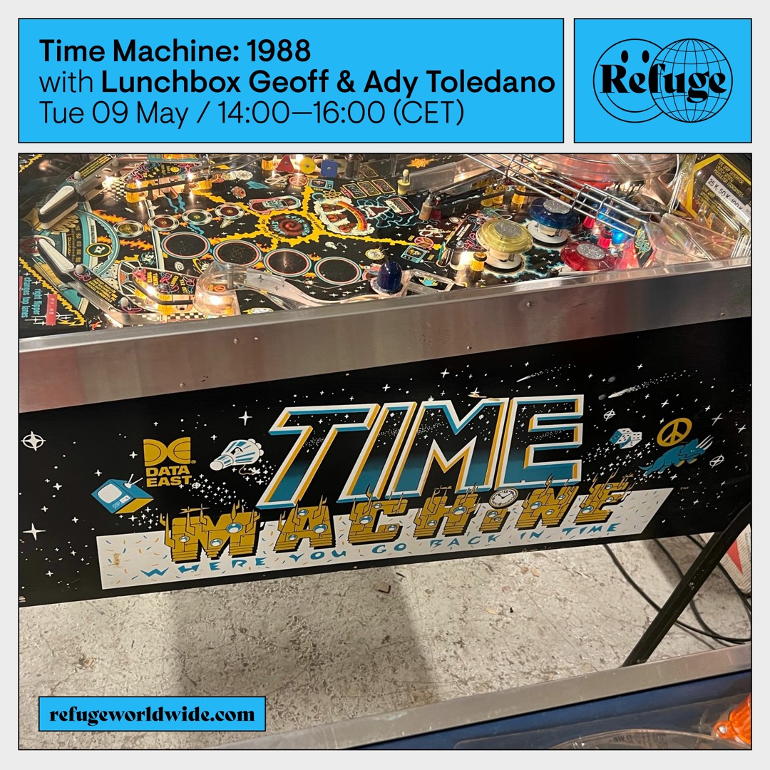 Stream episode Time Machine 1988 (w/ Ady Toledano) by Lunchbox