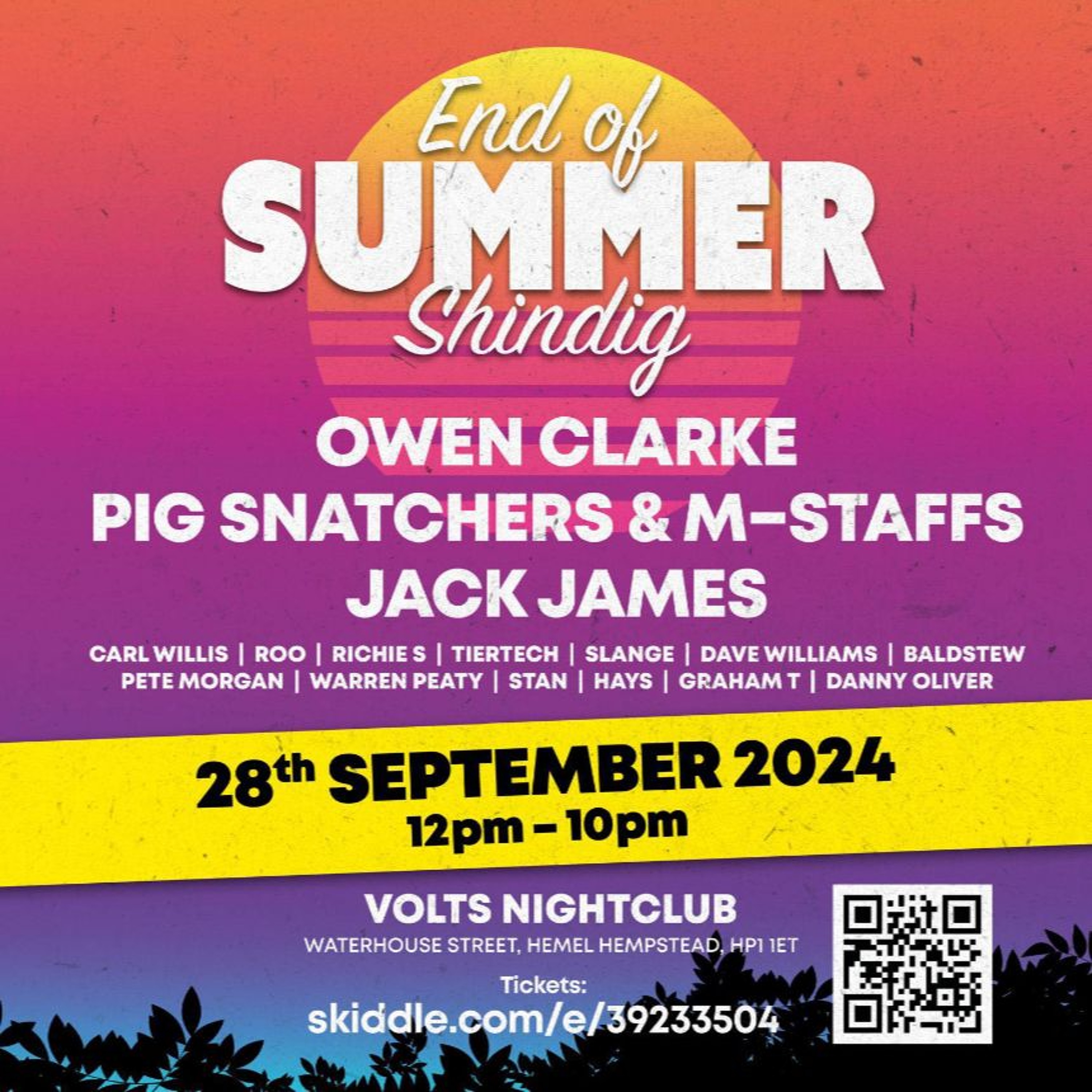 End Of Summer Shindig September 24 episode artwork