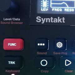 Noisy Dub live test Syntakt Hardware Only