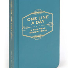 FREE EBOOK 📨 One Line A Day: A Five-Year Memory Book (5 Year Journal, Daily Journal,