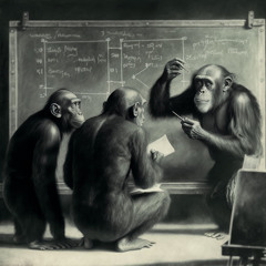 Monkeys at the Chalkboard
