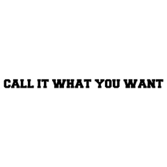 Call It What You Want (Prod. By Black Eagle Beats)