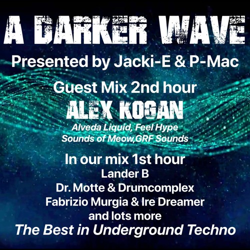 #393 A Darker Wave 27-08-2022 with guest mix 2nd hr Alex Kogan
