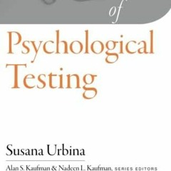 READ ⚡️ Essentials of Psychological Testing (Essentials of Behavioral Science)