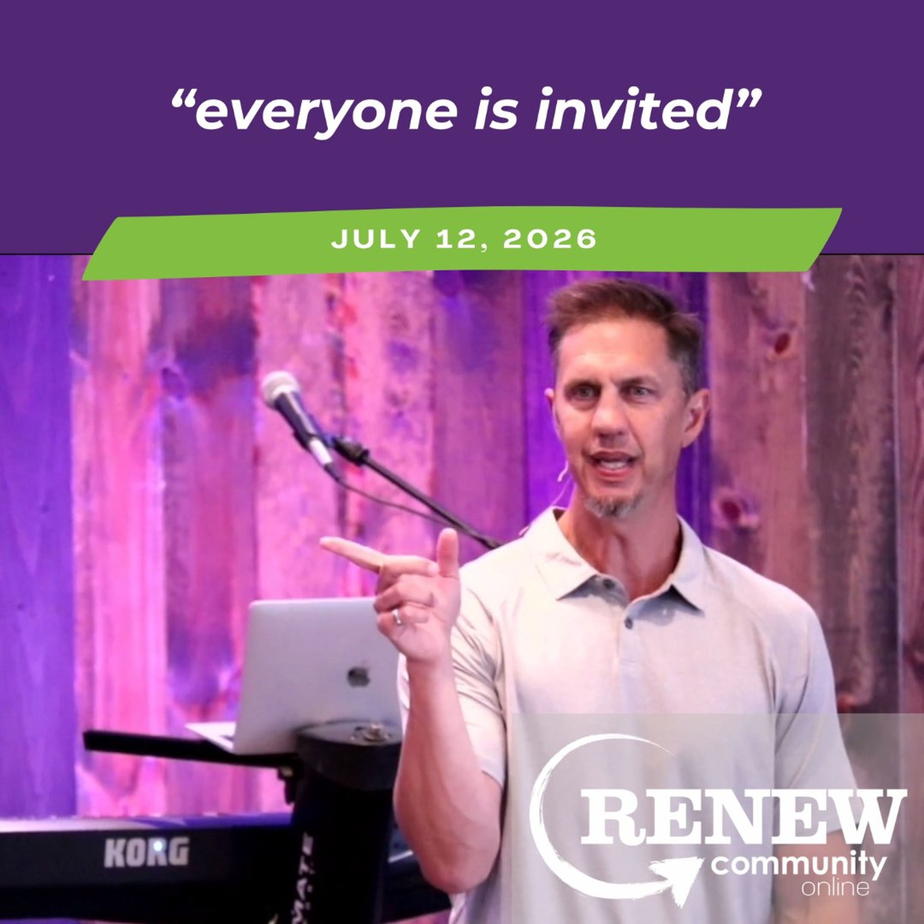 July 12, 2026 "Everyone Is Invited" episode artwork
