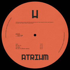 Premiere : Fedo - Vocallo (ATRD001)