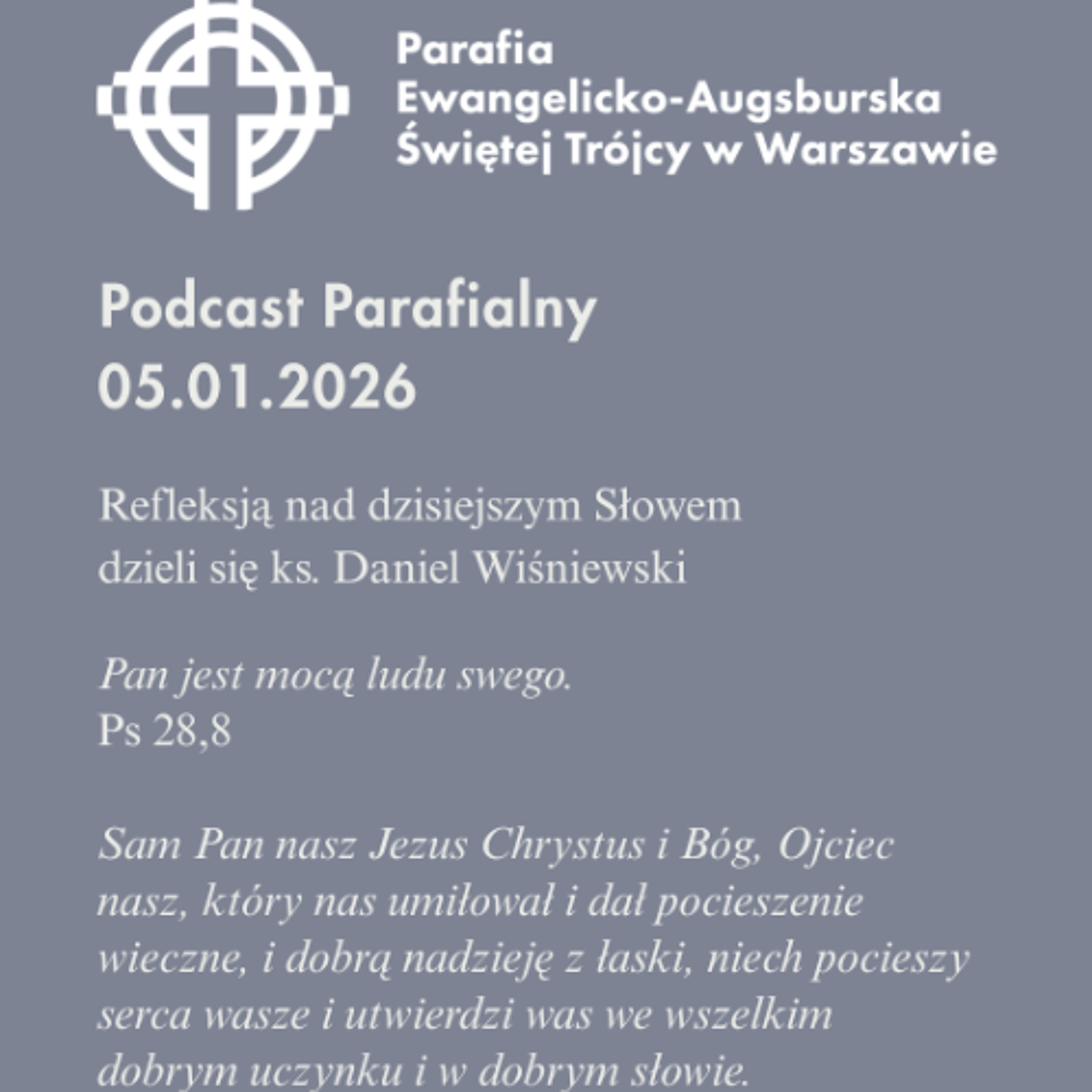 Poranek ze Słowem na dzień 5 stycznia 2026r episode artwork