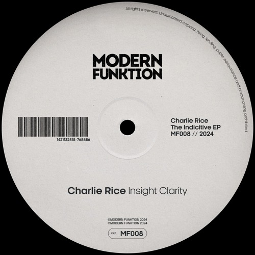 PremEar: Charlie Rice - Insight Clarity [MF008]