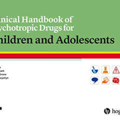 ACCESS EBOOK ✅ Clinical Handbook of Psychotropic Drugs for Children and Adolescents b