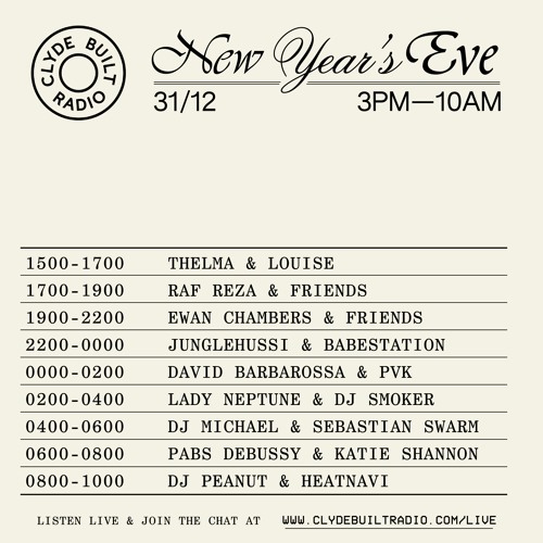 DJ Michael & Sebastian Swarm x NYE (31/12/20)