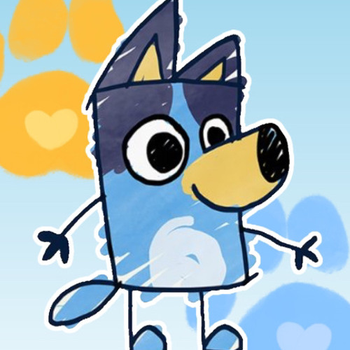 bluey! ruff ruff!