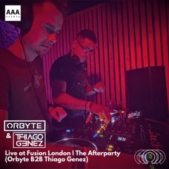 Orbyte Live @ Fusion London | The Afterparty (Orbyte B2B Thiago Genez) [January 18, 2025]