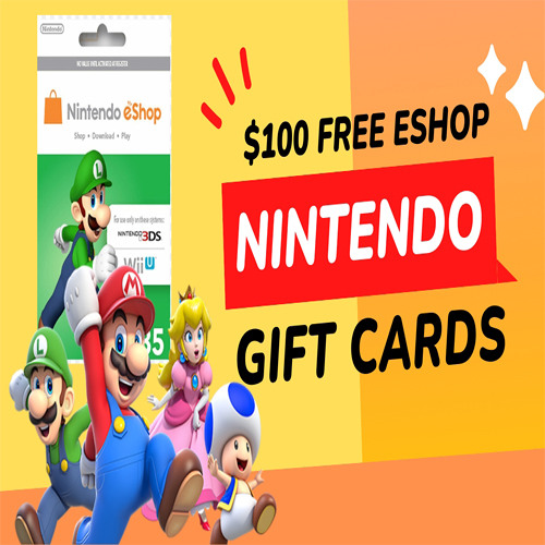 [Latest Unused]Claim a Free $100 Nintendo eShop Code – No Download Needed~~!!!!!$