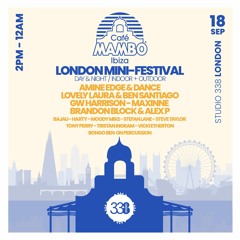 Tristan Ingram LIVE Mambo Ibiza Mini Festival, Studio 338, London 18.09.2022