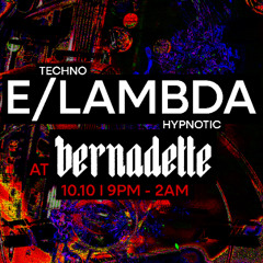 ALL NIGHT BERNADETTE SET 10/10/25