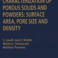 download PDF 📃 Characterization of Porous Solids and Powders: Surface Area, Pore Siz